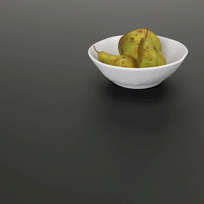 L-Shaped Desk - Black & Oak, 2 Drawers, 3 Shelves, Scandinavian, 57.13"W x 29.84"H