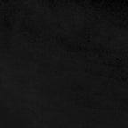 36" Square Ottoman Black Genuine Leather Top-Grain Upholstery Brass Metal Base Modern Living Room Furniture