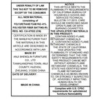 Mid-Century Armchair - Brown Faux Leather, Rubberwood Frame, 24.13"W x 29.9"H, Single Seat, 250 lbs