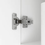 Modular Desk with Shelving - White, Contemporary, Multi-Use Workstation, Storage Shelves