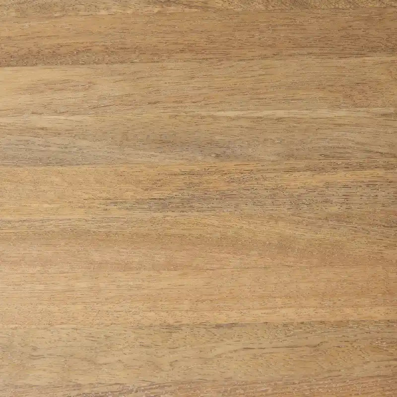 Nesting Accent Tables Set of 2 - Light Brown Mango Wood, Arched Design, 20"W x 24"H