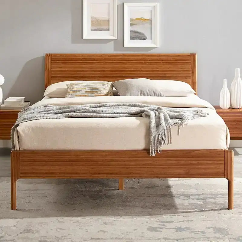 Hansen King Platform Bed, Copper