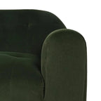 Modern Club Chair - Boucle Fabric, 35.75"W x 29"H, Single Seat with Seamless Edge Design