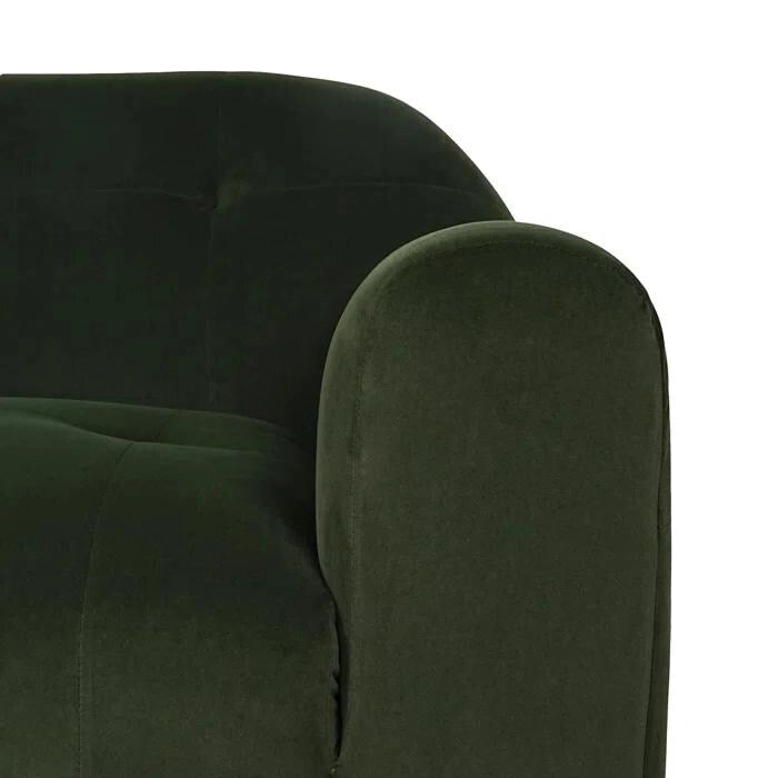 Modern Club Chair - Boucle Fabric, 35.75"W x 29"H, Single Seat with Seamless Edge Design