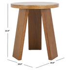 SAFAVIEH Couture Julianna Wood Accent Table - 20Wx20Dx22H