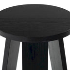 Accent Table - Oak Veneer, Natural Wood Grain, Minimalist Design, 20"W x 20"D x 22"H