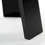 Accent Table - Oak Veneer, Natural Wood Grain, Minimalist Design, 20"W x 20"D x 22"H