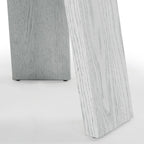 Accent Table - Oak Veneer, Natural Wood Grain, Minimalist Design, 20"W x 20"D x 22"H