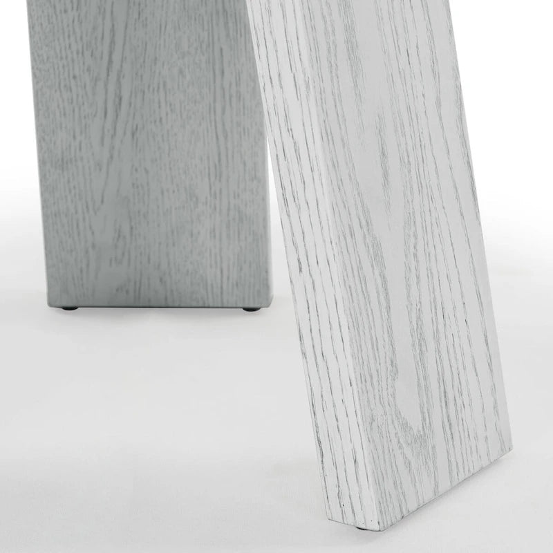 Accent Table - Oak Veneer, Natural Wood Grain, Minimalist Design, 20"W x 20"D x 22"H