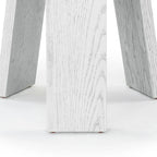 Accent Table - Oak Veneer, Natural Wood Grain, Minimalist Design, 20"W x 20"D x 22"H