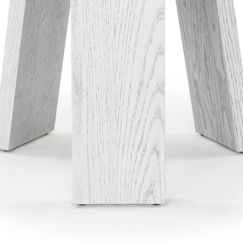 Accent Table - Oak Veneer, Natural Wood Grain, Minimalist Design, 20"W x 20"D x 22"H